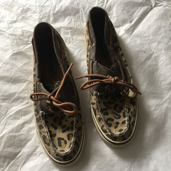 Sperry | Top-Sider Biscayne Leopard Print Boat Shoe - Picture 3 of 14